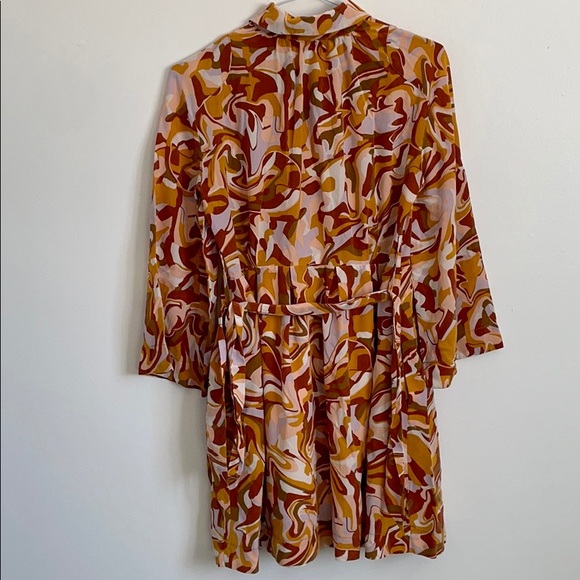 Karen Walker buttoned silk dress - Picture 2 of 7